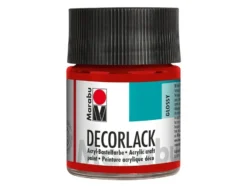 Marabu Decorlack Hobbymaling 50ml – 031 Kirsebærrød