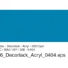 Marabu Decorlack Hobbymaling 50ml – 056 Cyan
