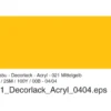 Marabu Decorlack Hobbymaling 50ml – 021 Mellomgul