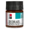 Marabu Decorlack Hobbymaling 50ml – 040 Mellombrun