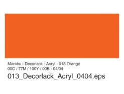 Marabu Decorlack Hobbymaling 50ml – 013 Orange