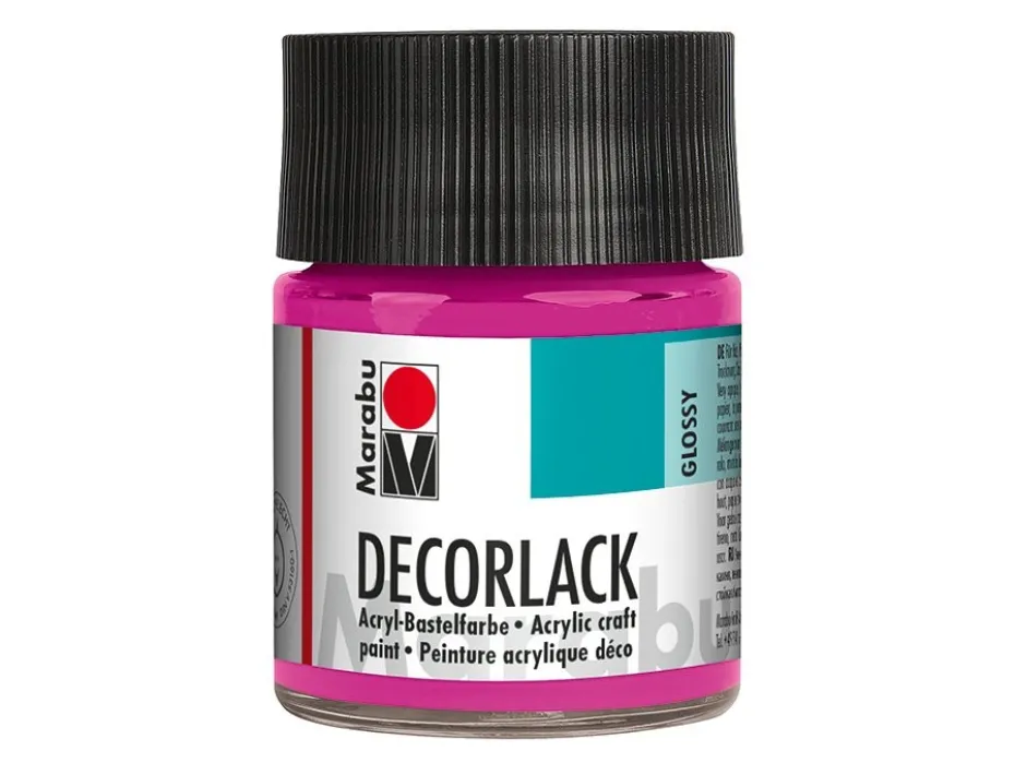 Marabu Decorlack Hobbymaling 50ml – 014 Magenta
