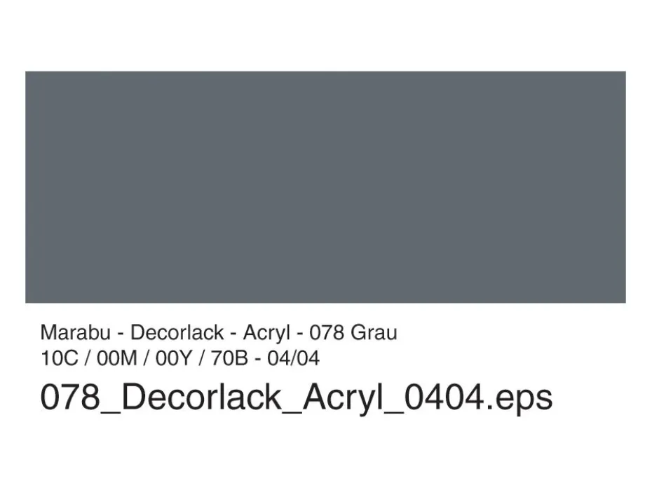 Marabu Decorlack Hobbymaling 50ml – 078 Grå
