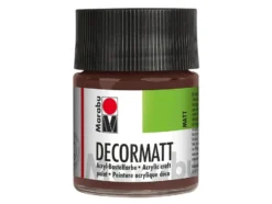 Marabu Decormatt Hobbymaling 50ml – 040 Mellombrun