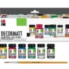Marabu Decormatt Hobbymaling Starter Set – 6x15ml