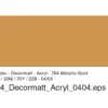 Marabu Decormatt Hobbymaling 50ml – 784 Metallic gull