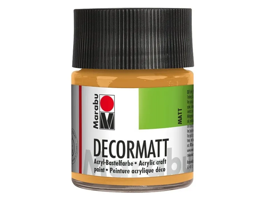 Marabu Decormatt Hobbymaling 50ml – 784 Metallic gull