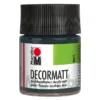 Marabu Decormatt Hobbymaling 50ml – 079 Mørk grå