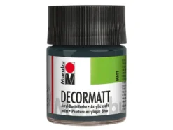 Marabu Decormatt Hobbymaling 50ml – 079 Mørk grå