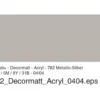 Marabu Decormatt Hobbymaling 50ml – 782 Metallic sølv