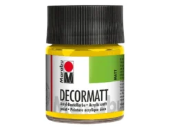 Marabu Decormatt Hobbymaling 50ml – 019 Gul
