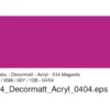 Marabu Decormatt Hobbymaling 50ml – 014 Magenta