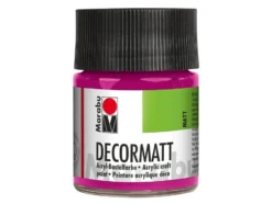 Marabu Decormatt Hobbymaling 50ml – 014 Magenta