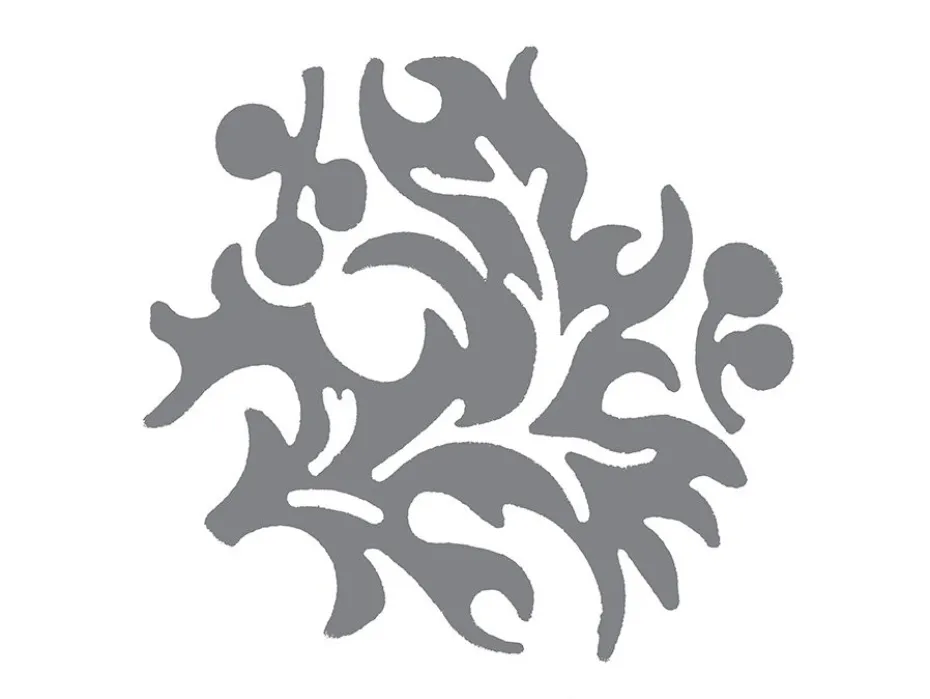 Marabu Design stempel – Bladornament