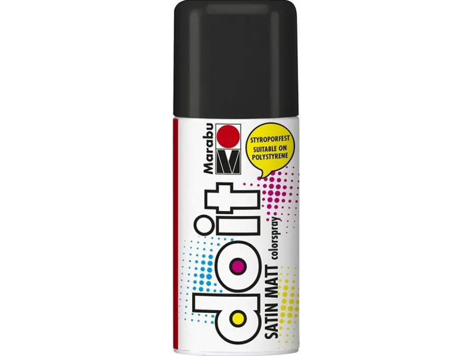 Marabu DO IT Spraymaling 150ml – 073 Black