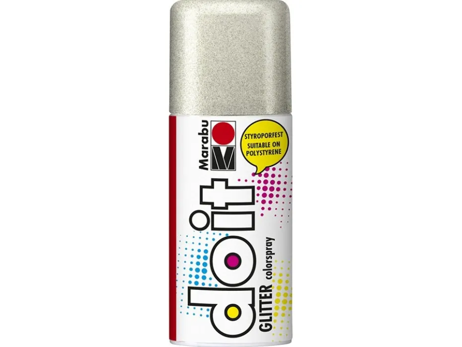 Marabu DO IT Spraymaling 150ml – 582 Glitter Silver