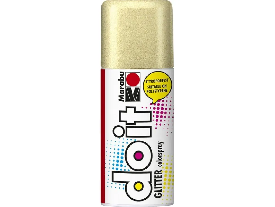 Marabu DO IT Spraymaling 150ml – 584 Glitter Gold