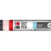 Marabu Dot Pen 25ml – 030 Light vermilion
