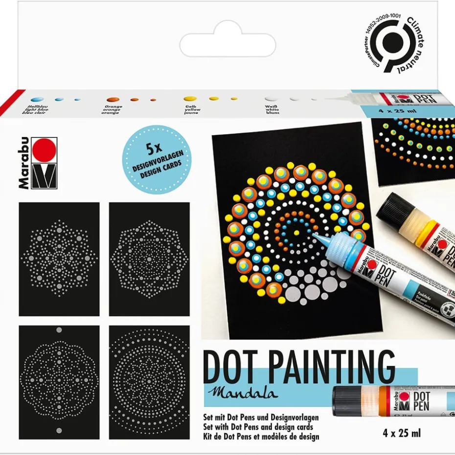 Marabu Dot Pen Set – Mandala
