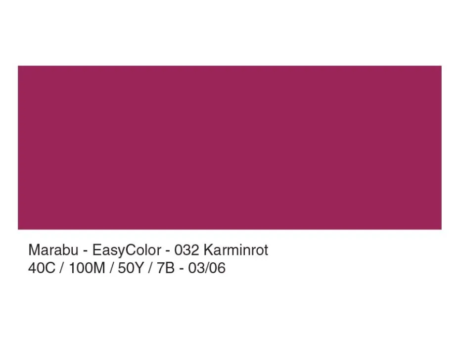 Marabu Easy Color 25g – 032 Karminrød