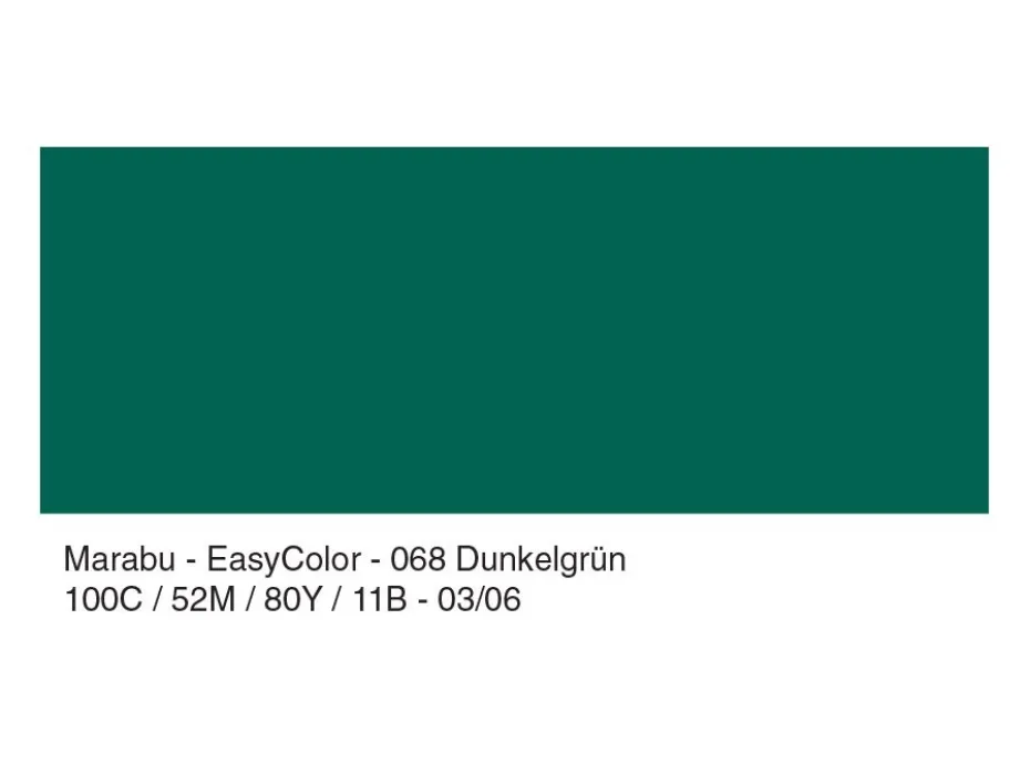 Marabu Easy Color 25g – 068 Mørk grønn