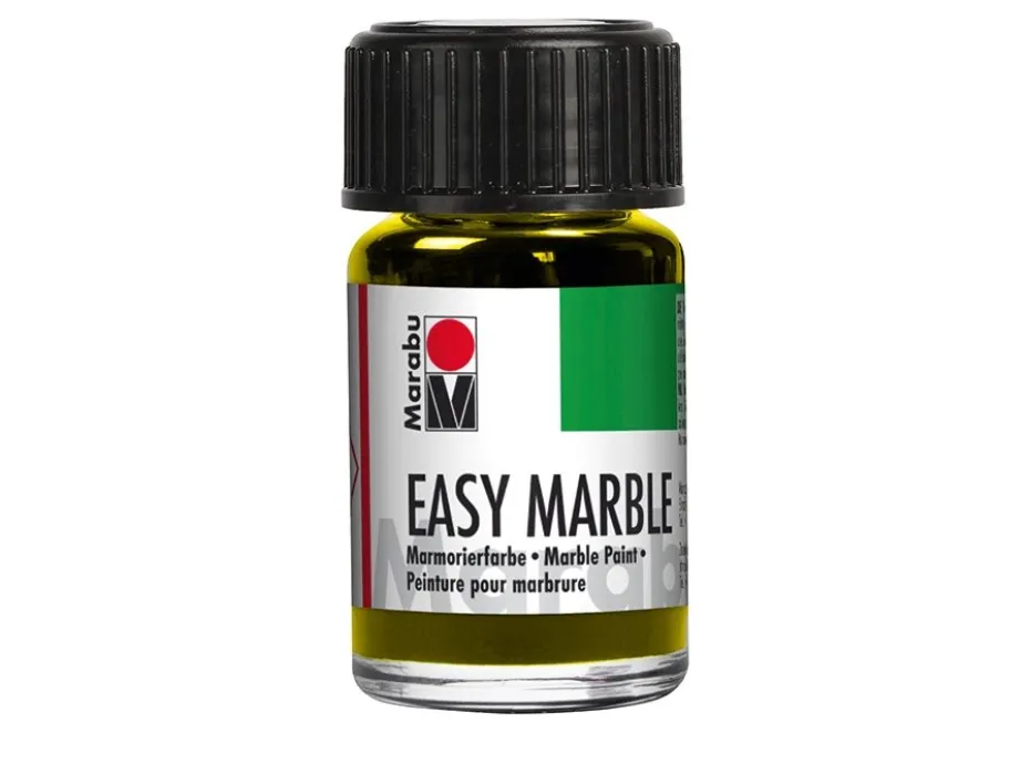 Marabu Easy Marble Marmoreringsfarge 15ml – 020 Sitrongul