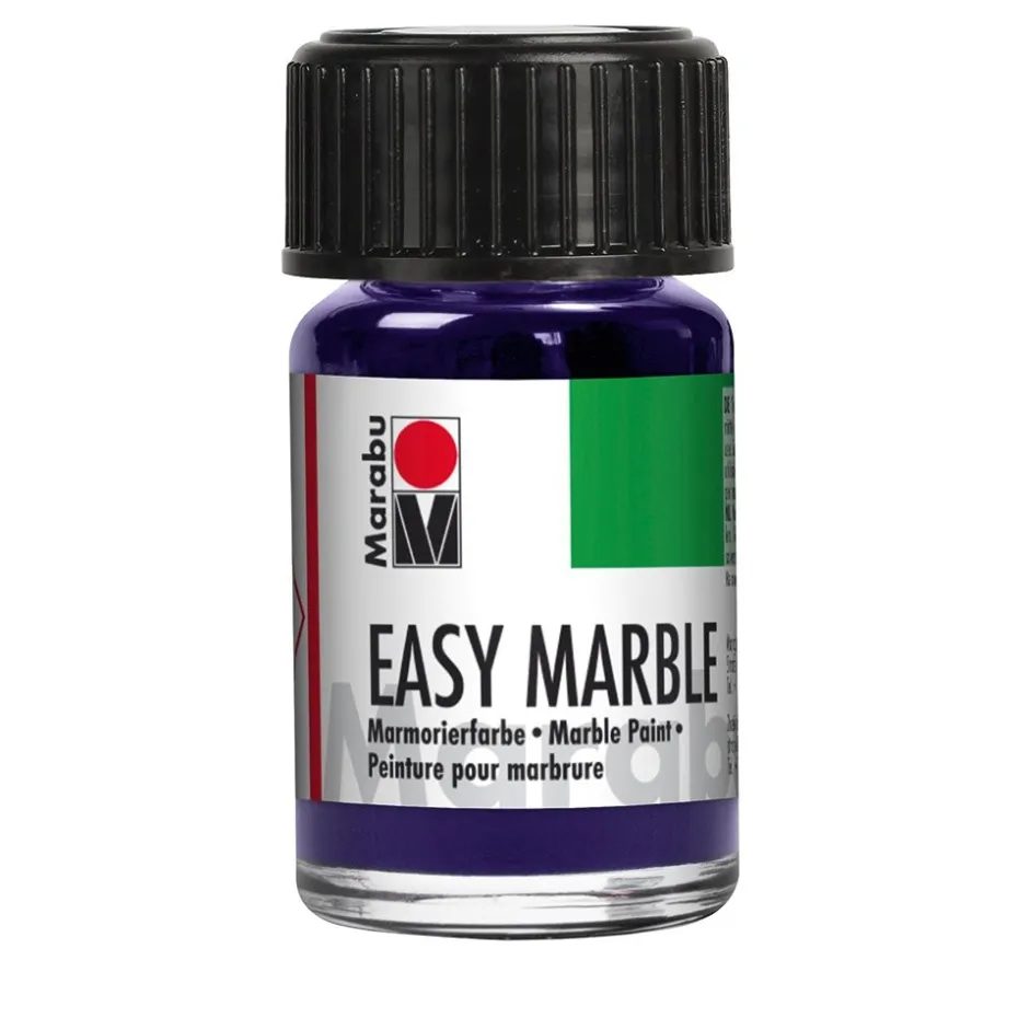 Marabu Easy Marble Marmoreringsfarge 15ml – 007 Lavendel
