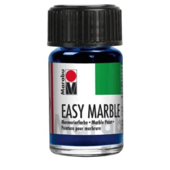 Marabu Easy Marble Marmoreringsfarge 15ml – 055 Ultramarin