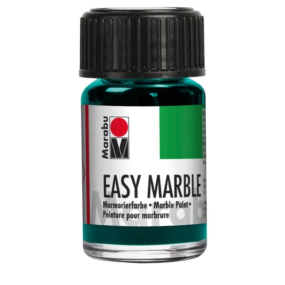 Marabu Easy Marble Marmoreringsfarge 15ml – 098 Turkis