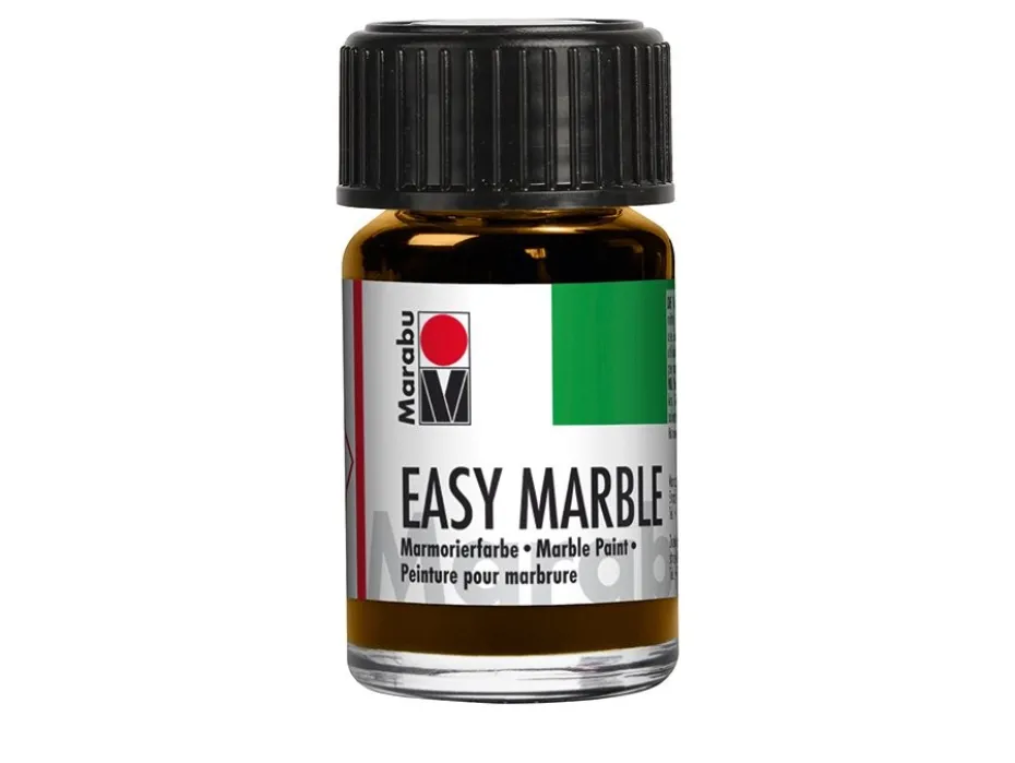 Marabu Easy Marble Marmoreringsfarge 15ml – 084 Gull