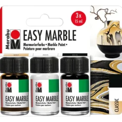 Marabu Easy Marble Set 3x15ml – Classic