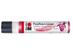 Marabu Fashion Liner 25 ml – 505 Shimmer Bringebærrød