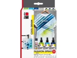 Marabu Fashion Spray Set – COOL DENIM colour trend set