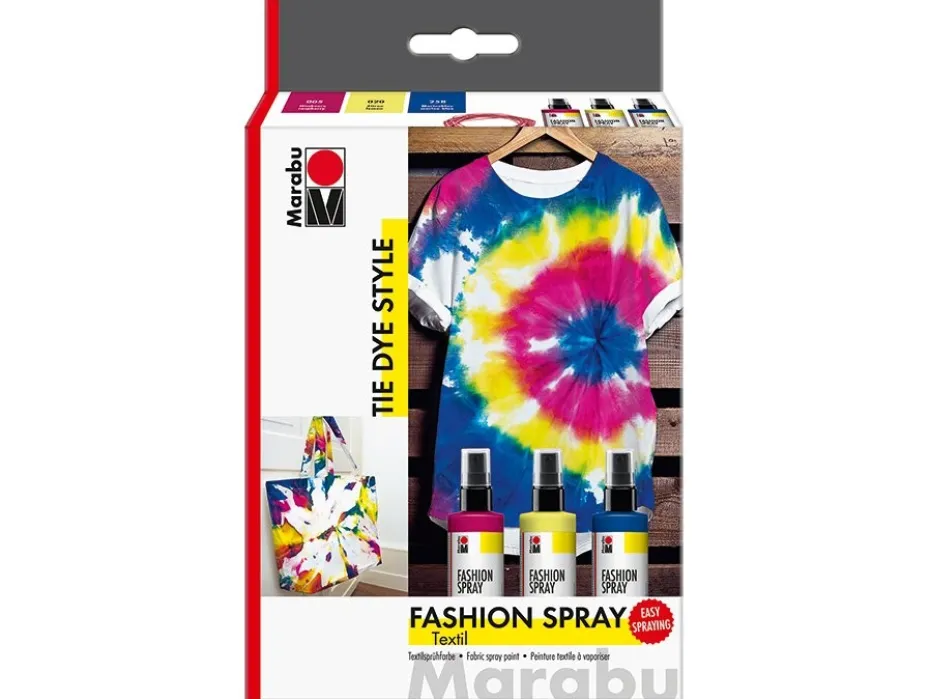 Marabu Fashion Spray Set – TIE DYE STYLE