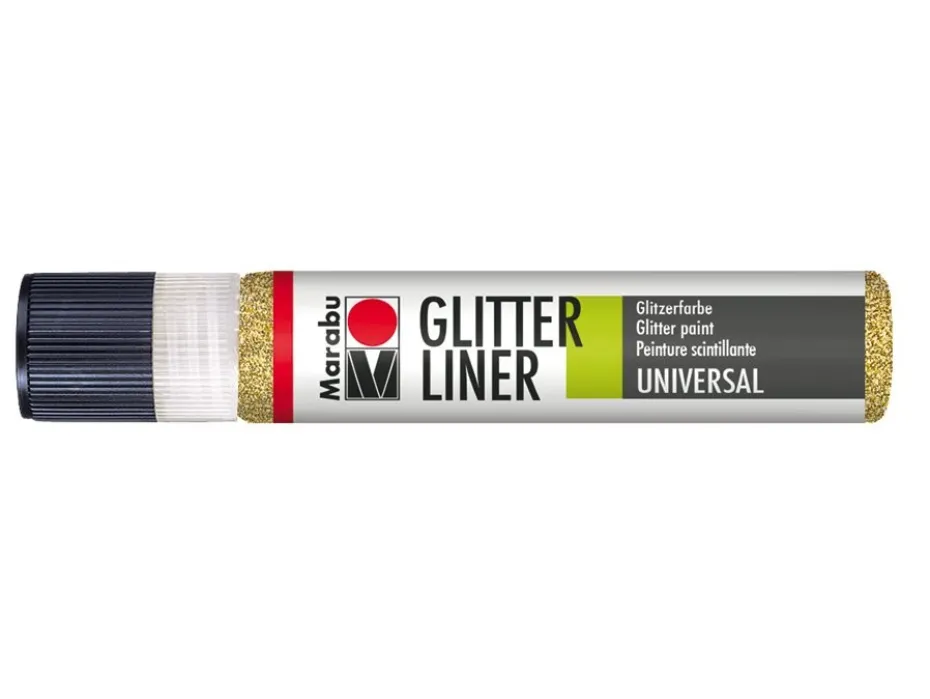 Marabu Glitter Pen – 584 Gull