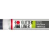 Marabu Glitter Pen – 570 Hvit