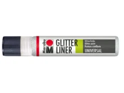 Marabu Glitter Pen – 570 Hvit