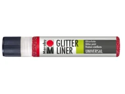 Marabu Glitter Pen – 538 Rubinrød
