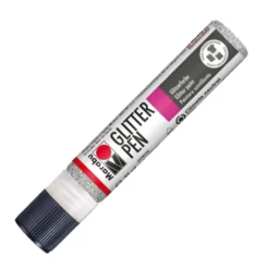 Marabu Glitter Pen – 582 Sølv