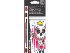 Marabu Graphix Aqua Pen – Bubblegum King – 6stk