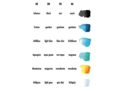 Marabu Graphix Aqua Pen – Metropolitan – 6stk