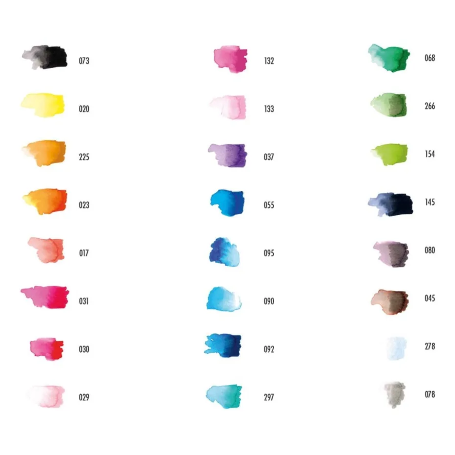 Marabu Graphix Aqua Pen – Octopy – 24stk