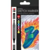 Marabu Graphix Sketch Marker – 6stk HEAT