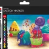 Marabu Graphix Sketch Marker – 12stk SUGARHOLIC
