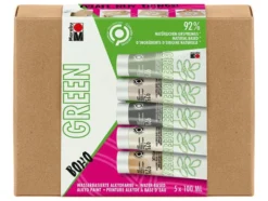 Marabu Green Alkydmaling Sett 5x100ml – Boho