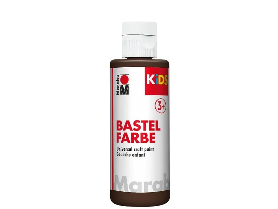 Marabu KIDS Craft Paint 80ml – 045 Mørk brun