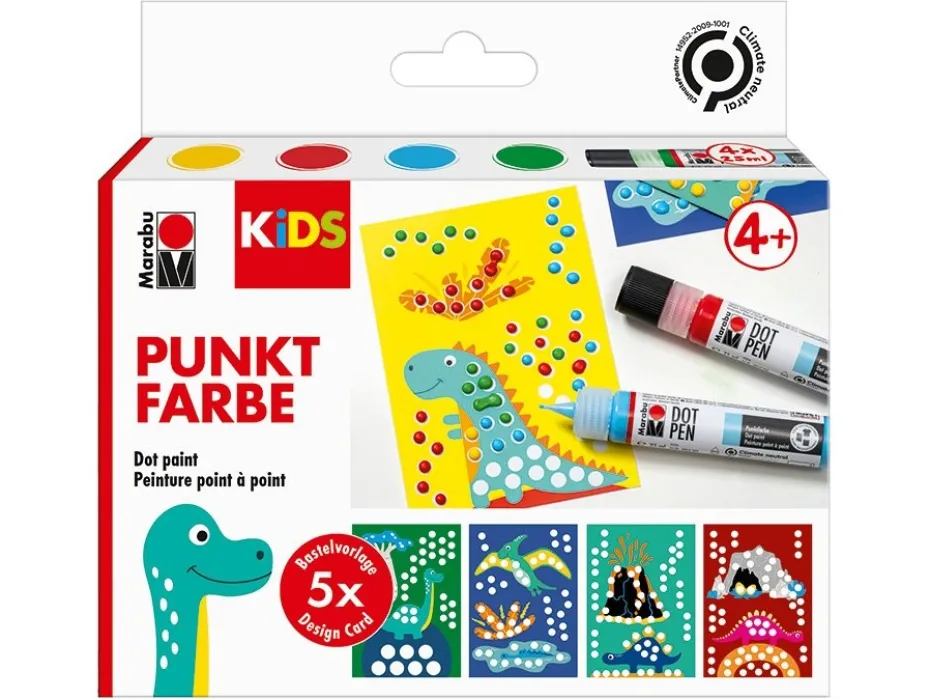 Marabu Kids Dot Pen Set – Dino