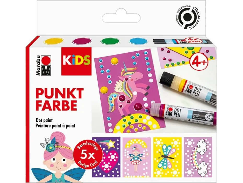 Marabu Kids Dot Pen Set – Unicorn