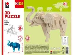 Marabu KiDS 3D Puzzle – Elephant