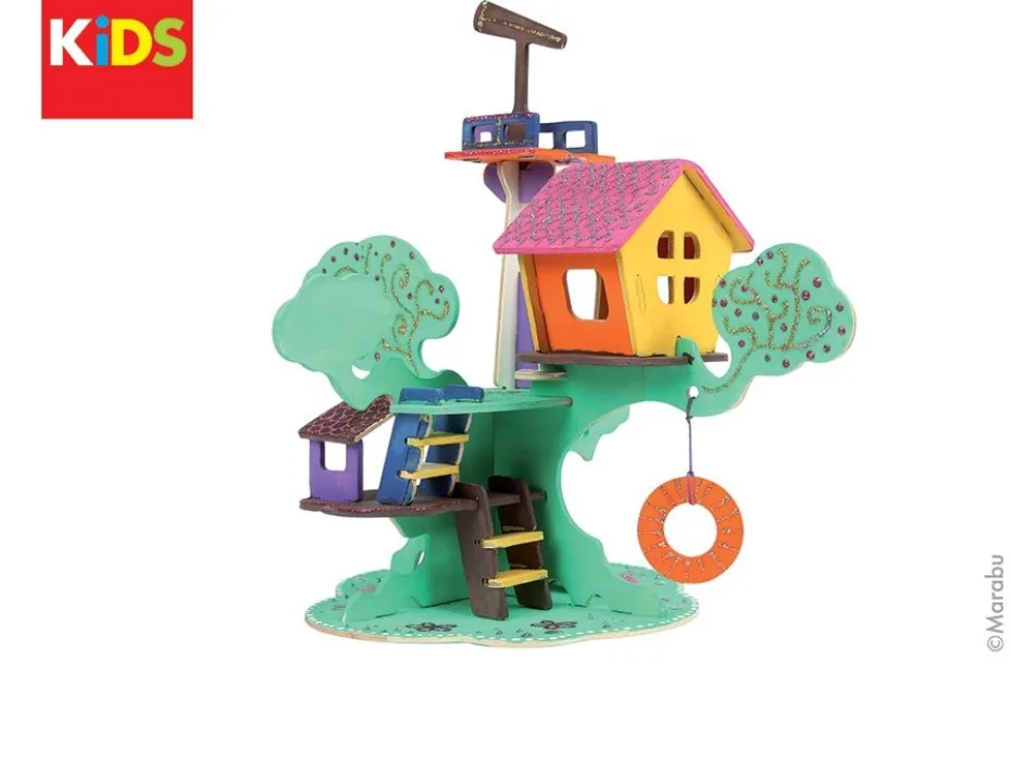 Marabu KiDS 3D Puzzle – Tree House